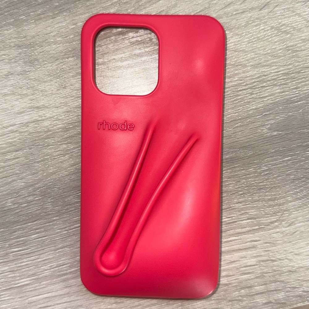 Rhode iPhone 15 Pro Max phone case; Guava Spritz